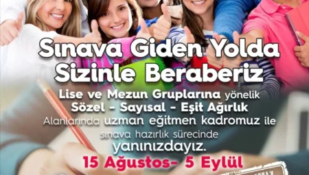 Denizli Büyükşehir Belediyesi’nden lise ve mezunlara ücretsiz YKS hazırlık kursu