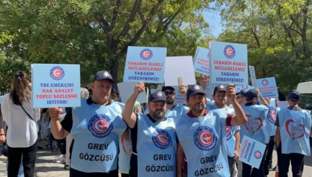 Öz Büro İş Sendikası Genel Başkanı Baki Gülbaba: “Toplu sözleşme hakkı engelleniyor, TSE emekçileri greve başladı”