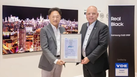 Samsung 2025 OLED TV modeli VDE’den “Gerçek Siyah” sertifikası aldı!
