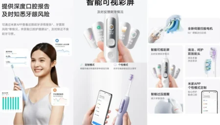 Xiaomi, ekranlı ve akıllı sensörlü yeni elektrikli diş fırçasını tanıttı!